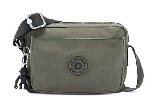 Kipling ABANU Kleine Umhängetasche, Green Moss (Grün) von Kipling