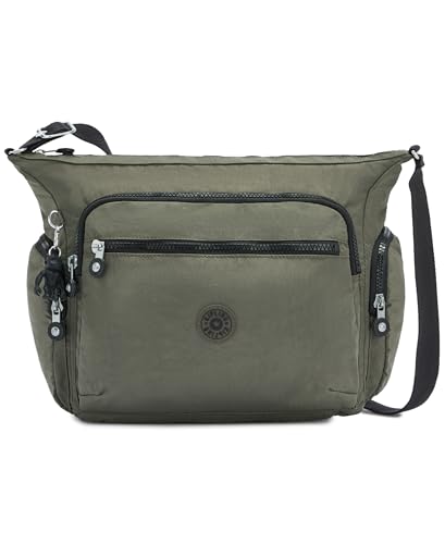 Kipling Damen Gabbie Crossbody, Grün Moss, 18.5x35.5x30 cm von Kipling