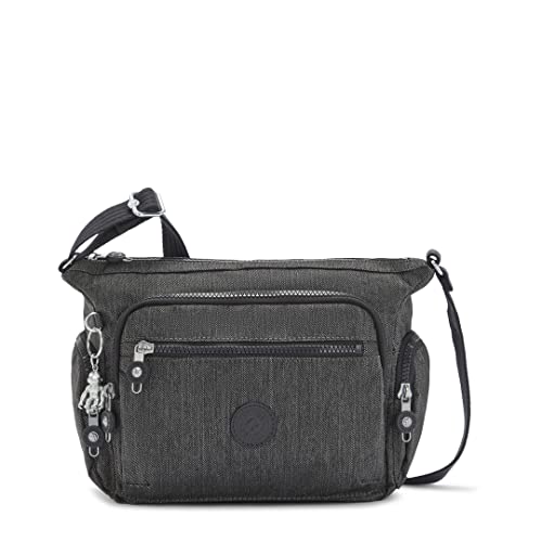 Kipling Damen Gabbie Borsa a Tracolla, Schwarz (Black Peppery), Einheitsgröße EU von Kipling