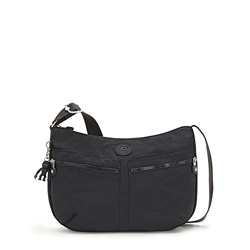 Kipling Womens IZELLAH Crossbody, Black Noir, 12x33x23 cm von Kipling