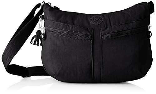 Kipling Womens IZELLAH Crossbody, Black Noir, 12x33x23 cm von Kipling