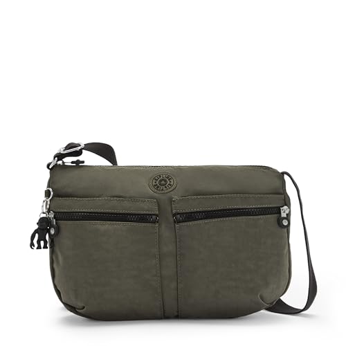 Kipling IZELLAH Mittelgroße Umhängetasche, Green Moss (Grün) von Kipling