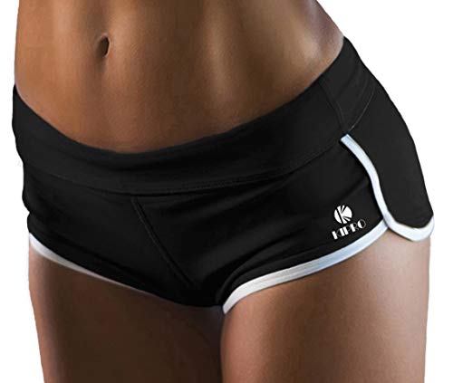 Kipro Frauen Mini Muay Thai Sport Kurze Hosen schwarz M von Kipro