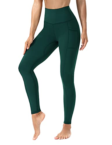 Kipro Frauen Sport Leggings Geraffte Hintern Heben hohe Taille Yogahosen schick mit Taschen Sport Bauch Kontrolle Gym von Kipro