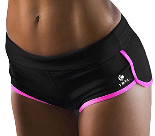 Kipro Kurze Hosen Retro Fashion Dolphin Mini Running Workout Athletic Kurze Hosen Pink M von Kipro