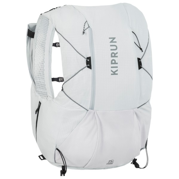 KIPRUN - Ultra Bag 15L - Trailrunningrucksack Gr XL grau/weiß von Kiprun