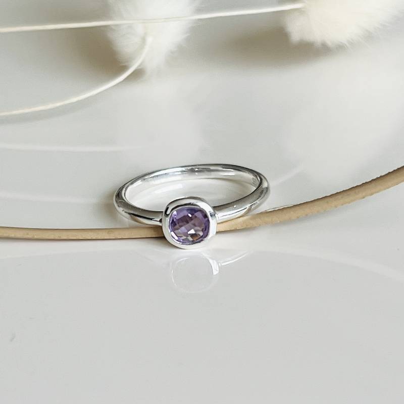 Amethyst Ring 925 Sterling Silber Amethyst Ring 925 Sterling Silber von KiraMiraJewelry