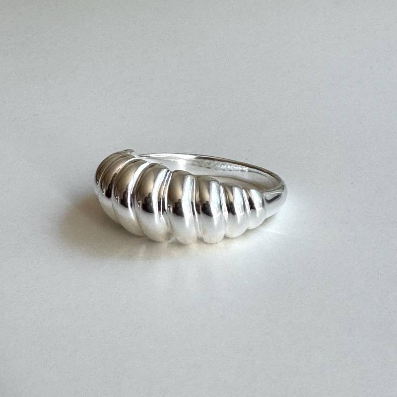 Croissant Ring 925 Sterling Silber Croissant Ring 925 Sterling Silber von KiraMiraJewelry