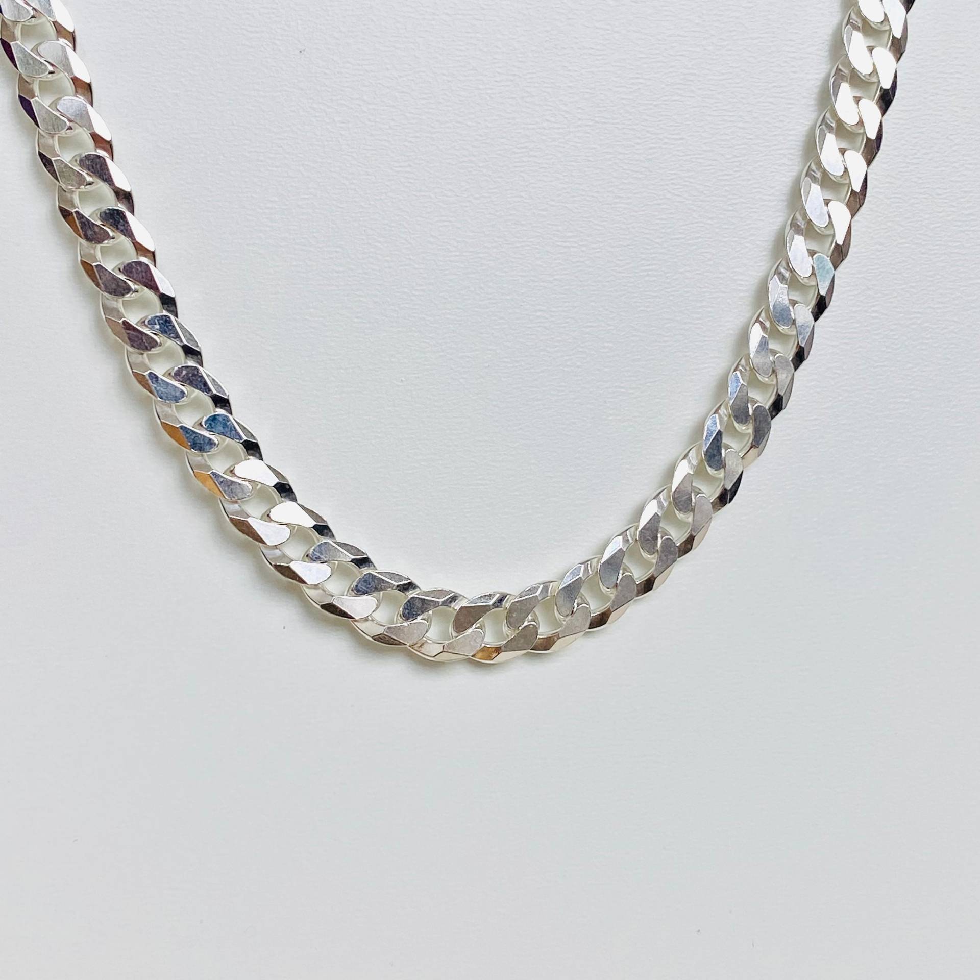 Massive Panzerkette 7mm 925 Sterling Silber Massive Panzerkette 7mm 925 Sterling Silber von KiraMiraJewelry