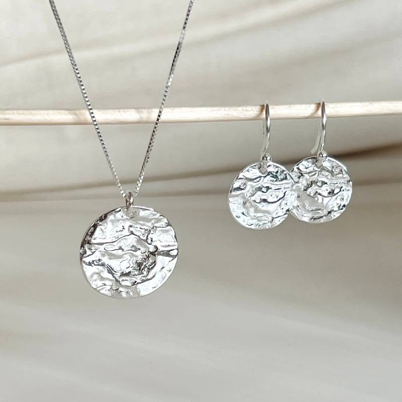 Schmuck Set Wavy 925 Sterling Silber Schmuck Set Wavy 925 Sterling Silber von KiraMiraJewelry