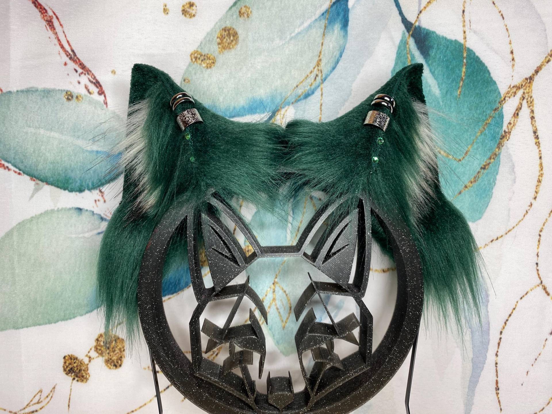 The Apothecary Diaries Maomao Handmade With Love Fauxfur Cat Ears For Cosplay, Petplay, Streaming, Anime Fans, Therians, Furrys Headband von Kirasfoxburrow