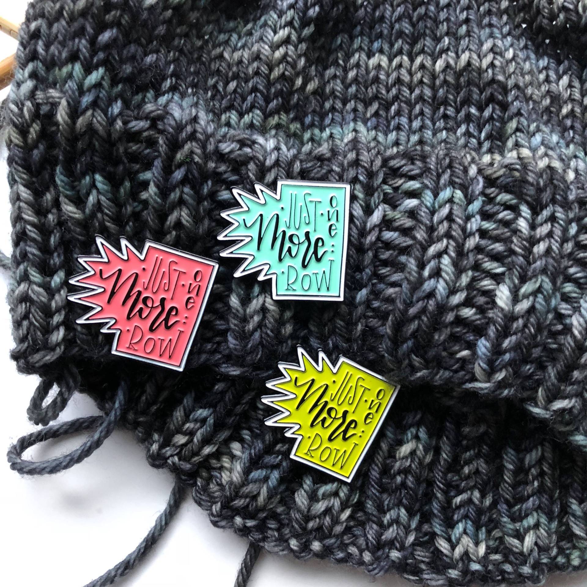 Just One More Row // Pin Just One More Row // Pin von KirbyValentiDesigns