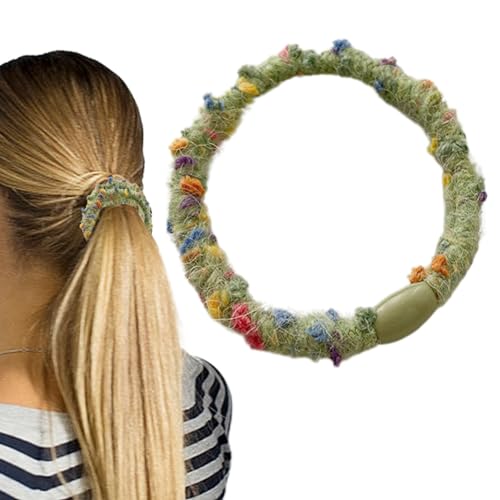 Bunte Scrunchies,Damen Haargummis Scrunchies | Party-Haarschmuck für Geburtstag, Hochzeit, Damen und Mädchen, 12er-Pack Haarbänder in verschiedenen Farben Kirdume von Kirdume