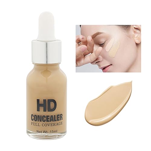 Flüssige Grundierung,Langanhaltende, nährende Concealer-Sanfte Foundation - Tägliches Make-up für Frauen zum Arbeiten, Reisen, Dating, Zuhause, Zusammenkommen, Einkaufen Kirdume von Kirdume