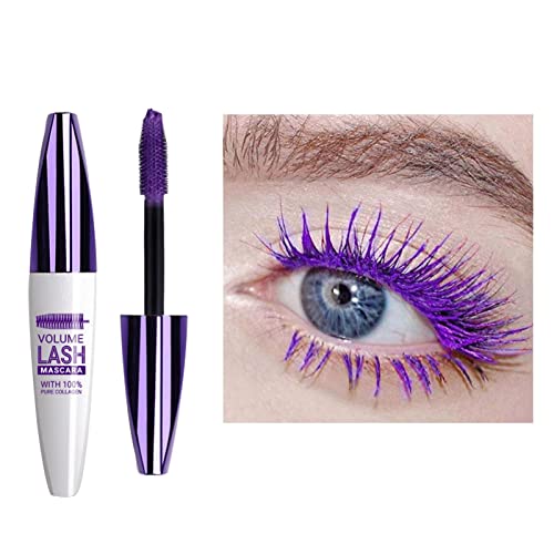 Flüssige Wimpernverlängerungs-Mascara | 5D Spectacular Volume Seidenfaser-Mascara - Voluminöse Wimperntusche steigert Volumen und Länge, 5D-Wimperntusche aus Seidenfaser, kein Verklumpen, kein Kirdume von Kirdume