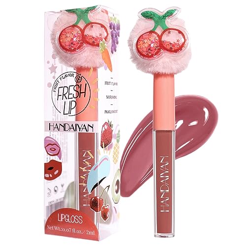 Samtmatte Lippenglasur | 2ml Matte Lip Balm Damen Lippenstift Make-up - Natürlich pralle Lippenfarbe, Make-up, Schönheitskosmetik, Lippenstifte, hochpigmentierter Lippenfarbton für das Kirdume von Kirdume