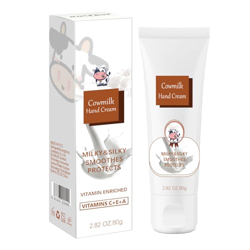 Trockene Handcreme,Feuchtigkeitsspendende Handlotion gegen rissige Hände mit Milch-Hautpflege | Reise-Handcreme, Mini-Handlotion für trockene, rissige Hände und Haut Kirdume von Kirdume