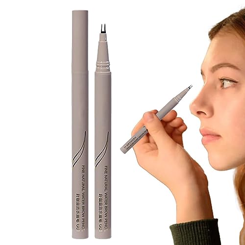 Wimpernstift mit doppelter Spitze | Flüssige Eyeliner mit doppelter Spitze für Frauen - Wischfester, langlebiger flüssiger Eyeliner für das Augen-Make-up, ultrafeiner, glatter, wasserfester Kirdume von Kirdume