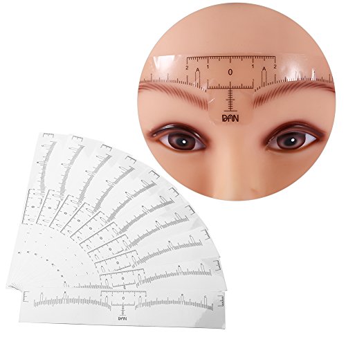 Einweg-Augenbrauen-Lineal,10 Stück Augenbrauen Schablone,Augenbrauen-Formungsschablonen Karten-Design-Vorlage Make-up-Tattoo-Werkzeug,Augenbrauenschablonen Damen Einweg-Augenbrauen-Lineal,10 Stück Augenbrauen Schablone,Augenbrauen-Formungsschablonen Karten-Design-Vorlage Make-up-Tattoo-Werkzeug,Augenbrauenschablonen Damen von Kireina