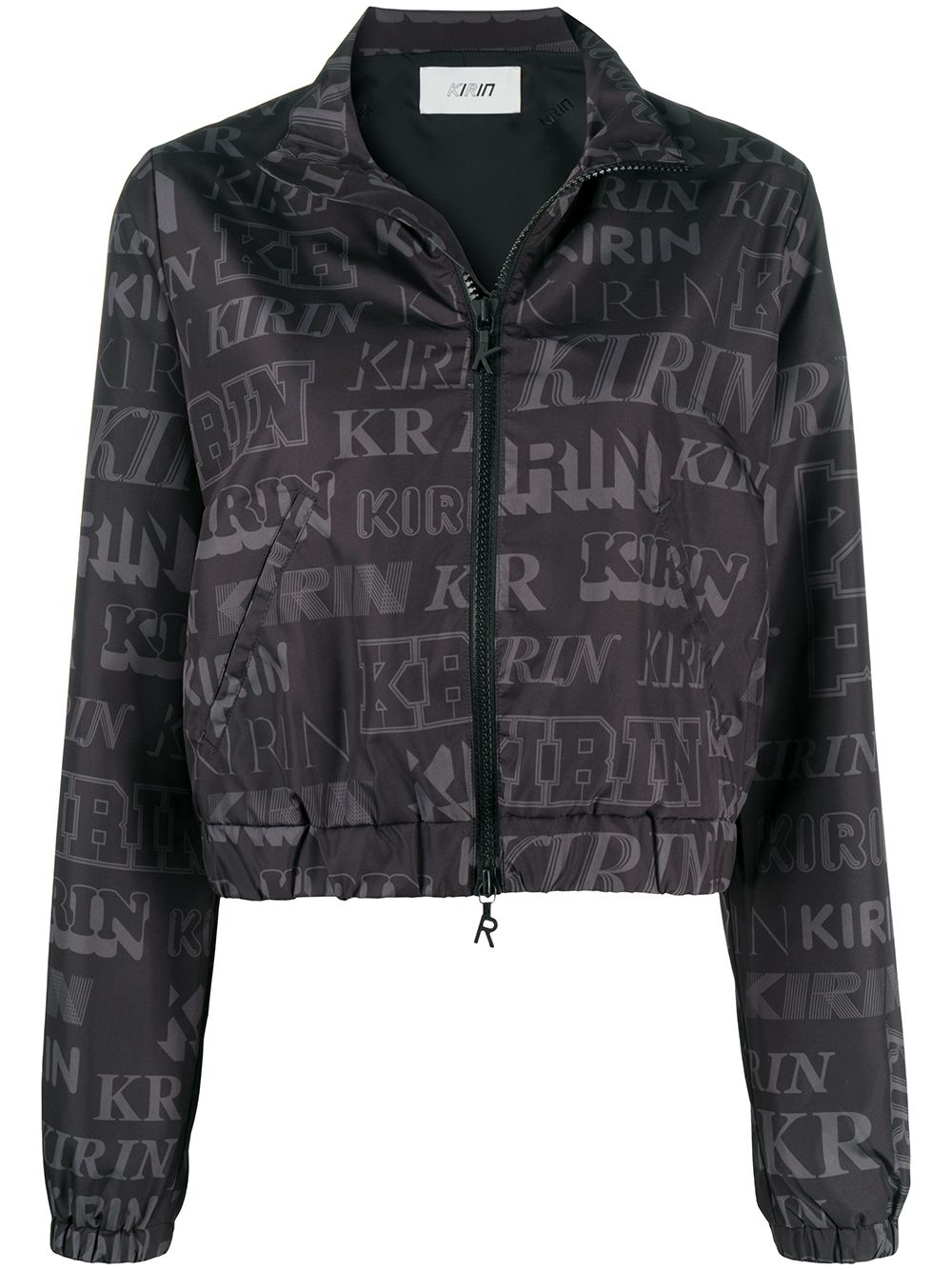 Kirin Jacke mit Logo-Print - Schwarz von Kirin