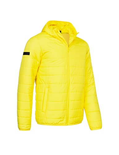 Kirkjubøur® Askja Herren Steppjacke, mit leichter Wattierung, Stehkragen und Kapuze. Jacke für Männer, in S bis 3XL, in vielen verschiedenen Farben (as3, alpha, l, regular, regular, gelb) von Kirkjubøur