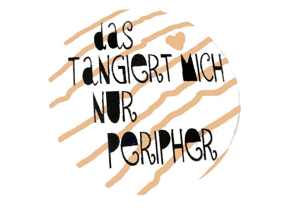 Magnet, Taschenspiegel, Button Oder Flaschenöffner, Tangiert von KirschbluetenTsunami