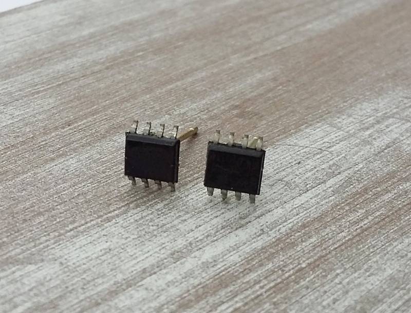 Ohrstecker Silber "Microchips" Schwarz Ohrstecker Silber "Microchips" Schwarz von KirschrotTreasury