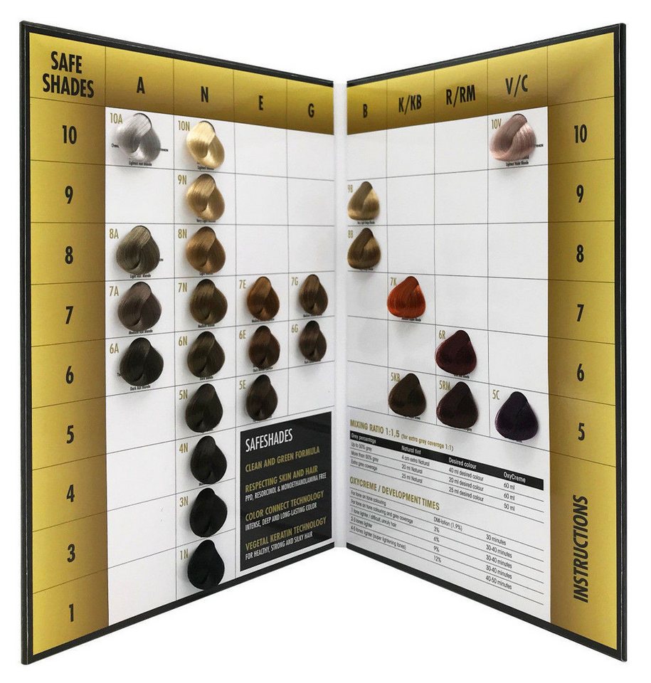Kis Haarfarbe Royal KIS SafeShade Colorchart 1st Kis Haarfarbe Royal KIS SafeShade Colorchart 1st von Kis