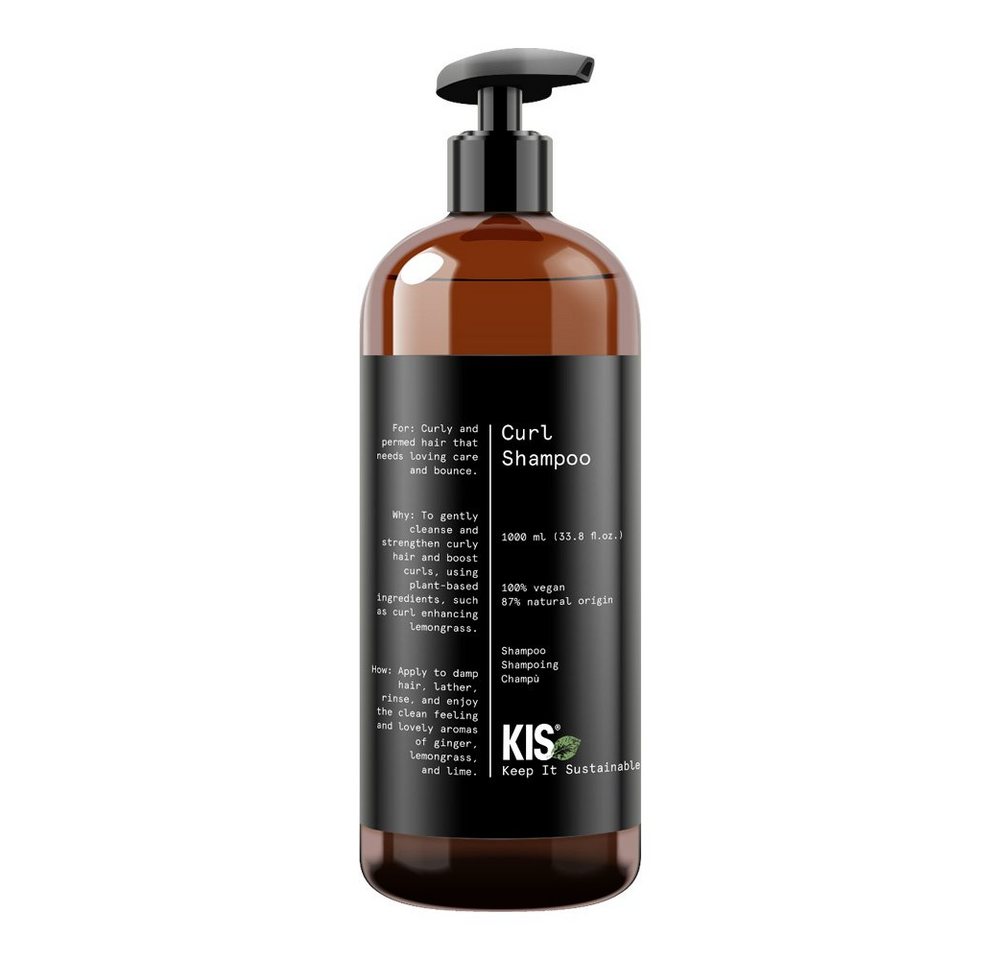 Kis Haarshampoo KIS Green Curl Shampoo 1000ml von Kis