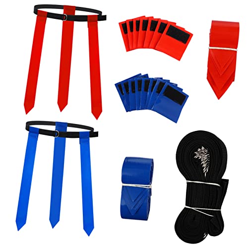 Kisangel 10 Stk Gürtel Fußball Tropft Erobere Die Flagge Fußballfeld Sportfan-fußballausrüstung Fußballzubehör Tropft Fußball-flaggen-set Amerikanischer Fußball Kind Polyester Einstellbar von Kisangel