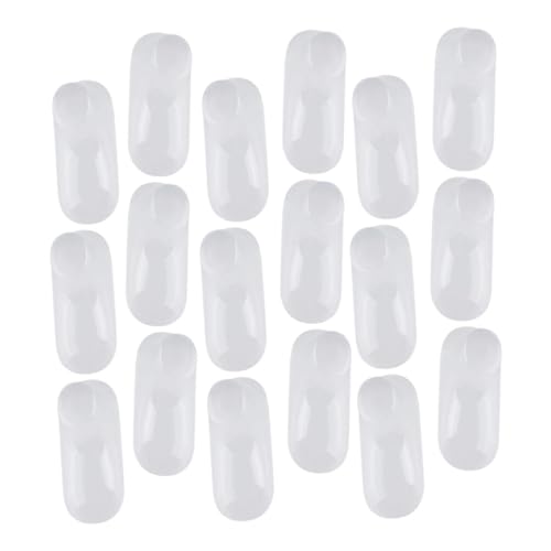 Kisangel 100 Stück Teiliges Schuhmodell aus Klarem Kunststoff Schuhdisplay ständer für Lauflernschuhe Formstabile Schuhhalter für Babysocken und Babyschuhe Langlebig und Dekorativ von Kisangel