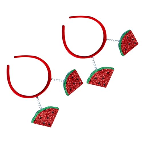 Kisangel 2 STÜCK Stirnbänder mit Wassermelonen Lustige Haaraccessoires für Kinderpartys Festival Dekoration Sommerfeiern Fröhlicher Kopfschmuck für Junge Mädchen Kisangel 2 STÜCK Stirnbänder mit Wassermelonen Lustige Haaraccessoires für Kinderpartys Festival Dekoration Sommerfeiern Fröhlicher Kopfschmuck für Junge Mädchen von Kisangel