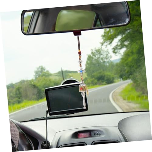 Kisangel 2 Stück Buddhist Om Anhänger Tibetisches Schutzamulett Feng Shui Auto Glücksbringer Spiritueller Schlüsselanhänger für Männer und Frauen Ethnischer Gebetsmühlen Schmuck Kisangel 2 Stück Buddhist Om Anhänger Tibetisches Schutzamulett Feng Shui Auto Glücksbringer Spiritueller Schlüsselanhänger für Männer und Frauen Ethnischer Gebetsmühlen Schmuck von Kisangel