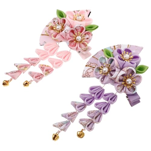 Kisangel 2 Stück Japanische Haarnadeln mit Blumenquaste Elegante Haarspangen für Damen Fächer Haarschmuck für Hochzeiten und Feste Kisangel 2 Stück Japanische Haarnadeln mit Blumenquaste Elegante Haarspangen für Damen Fächer Haarschmuck für Hochzeiten und Feste von Kisangel