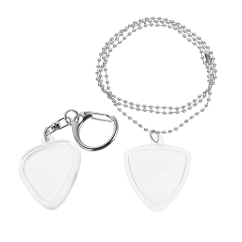 Kisangel 2 Stück Teiliges Transparentes Gitarrenplektrum-Organizer Schlüsselanhänger Tragbare Plektrum-aufbewahrungsbox in Standardgröße Robust und Stilvoll für Gitarristen und Kisangel 2 Stück Teiliges Transparentes Gitarrenplektrum-Organizer Schlüsselanhänger Tragbare Plektrum-aufbewahrungsbox in Standardgröße Robust und Stilvoll für Gitarristen und von Kisangel