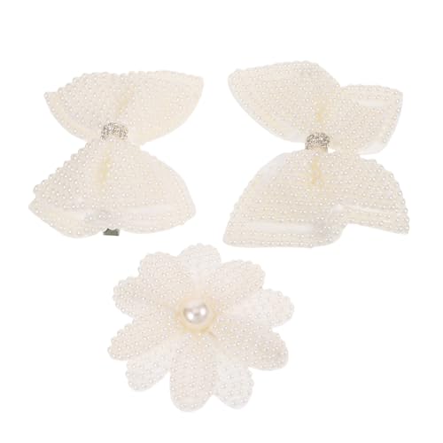 Kisangel 3 Stück Haarschmuck Mit Schleife Für Damen Entenschnabel Haarspangen Für Damen Haarspange Mit Schleife Haarschleifen Für Haarnadel Mit von Kisangel