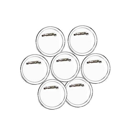 Kisangel 36 Stück Teiliges Acryl Diy Button Abzeichen mit Anstecknadel Runde Buttons Durchmesser für Kreative Bastelprojekte und Personalisierte Designs von Kisangel