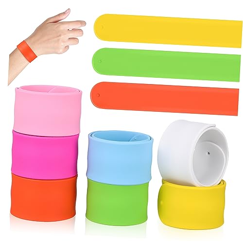 Kisangel 36stücke Teiliges Silikon Schnapparmbänder Bunte Slap Armbänder Für Erwachsene Spaß Geschenke Für Parties Vielseitig Einsetzbare Handgelenk-armbänder Für Feierlichkeiten von Kisangel