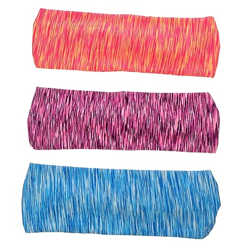 Kisangel 3St Yoga-Stirnband haarband set haar zubehör sporthaarband basketball stirnband Hairband for yoga haarschmucken haarband damen stirnband damen Schweiß aufnehmen Fitness Polyester von Kisangel