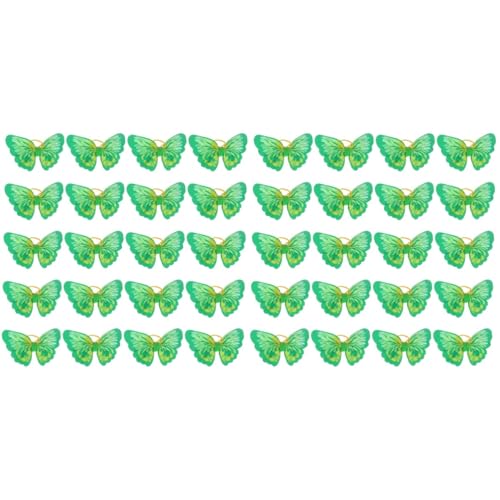Kisangel 40 Stk Mini-Gummibänder Babyzubehör für Mädchen Hasenzubehör Haarzubehör Schleifen für die Haare Tiara Seil aus Tierhaaren Haarhalter Kleidung Stirnband Blütenkopf Krawatte Schmuck von Kisangel
