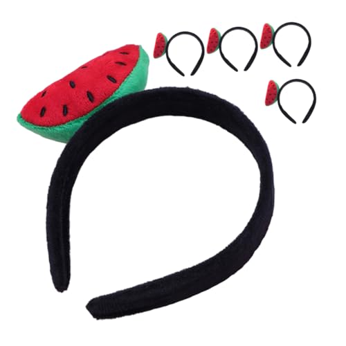 Kisangel 5 Stück Lustiger Haarschmuck für Kreative Frucht Haarbänder für Halloween Partys und Geburtstagsfeiern Leicht und Bequem von Kisangel