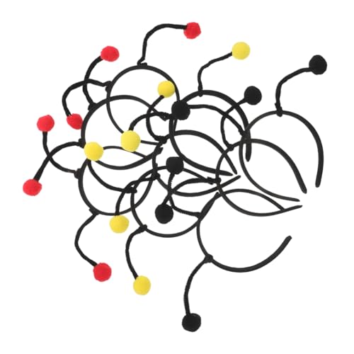 Kisangel 9 Stück Kinderhaarband Marienkäfer Antenne Stirnband Cartoon Tier Kopfschmuck Pelziges Stirnband Partyzubehör Kopfschmuck Antenne Erwachsene Haarnadeln Bienen von Kisangel