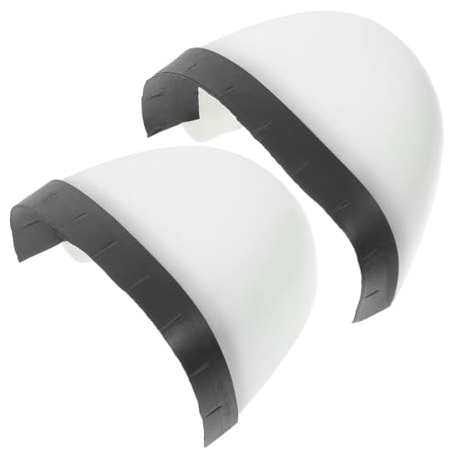 Kisangel Arbeits Sicherheitsschuhe Zehenschutz Kunststoff Toe Guard Robust Stoßfest Durchtrittsicher für Damen und Herren Schutzkappen Arbeitsschutz Schuhüberzug von Kisangel