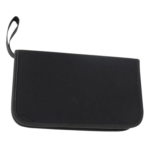 Kisangel Gitarren Werkzeugtasche mit Reißverschluss Oxford Langlebig und Tragbar Organizer für Instrumentenreparatur Geeignet für Gitarren Bässe und Zubehör Handlicher Griff Sicheres von Kisangel