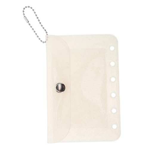 Kisangel Kleiner Transparenter Kartenhalter Aus PVC Kartenhülle Kartenetui Für Ordnersammlung Karten Und Fotos Aufbewahrung Für Kleine Mädchen von Kisangel