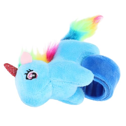 Kisangel Kuscheliges Einhorn Slap Armband Widerstandsfähiges Dekoratives Kinderparty für Geburtstagsfeiern mit Sanfter Textur und Liebevollem Design für Mädchen von Kisangel
