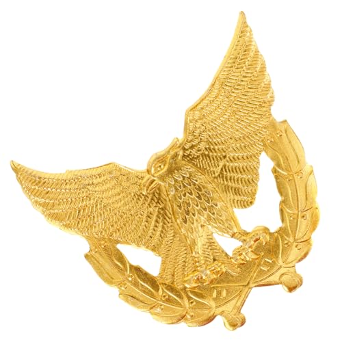 Kisangel Metall hutabzeichen aus Zinklegierung mit Langlebiges Sicherheitsuniform zubehör Detailreich Gearbeitet Geeignet für Sicherheitsmützen und Uniformen von Kisangel