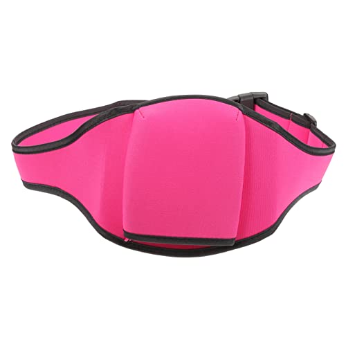 Kisangel Mikrofon Gürtel Tasche aus Neopren für Trainer Fitness Waist Bag mit Mikrofonhalter für Outdoor Training Sicherer Halt für Mikrofone und Lautsprecher Minimalistisches Design von Kisangel