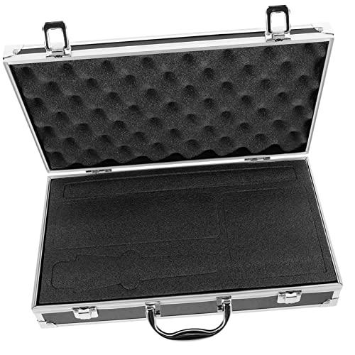 Kisangel Mikrofonbox Für Reisen Wasserdichtes Tragbares Mikrofon Organizer Mit Stoßdämpfendem Für Professionelle Streamer Und Leicht Und Tragbar von Kisangel
