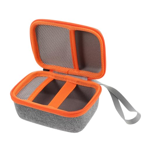 Kisangel Musik-Player-Paket Speicherfälle Shell Reisenspeicherfälle Container -Radiohalter Reise-Aufbewahrungskoffer Mädchen Harter Fall Fallschalenabdeckung Eva von Kisangel